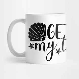 Get Off My Tail Mermaid Mug